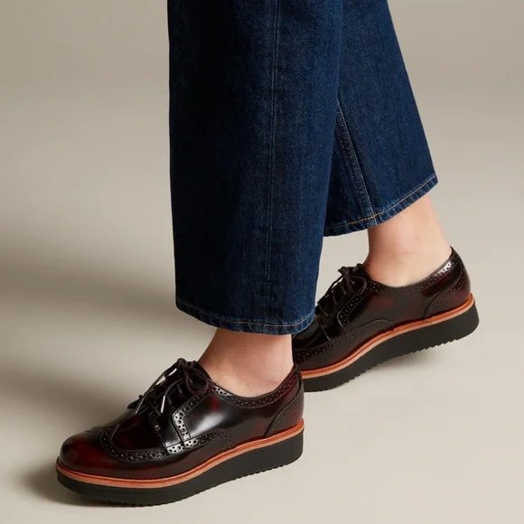 Clarks teadale maira black deals